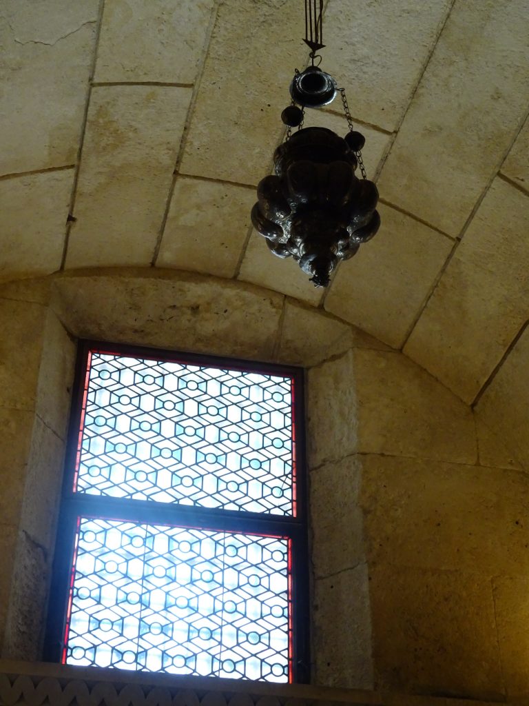 Stained glass window