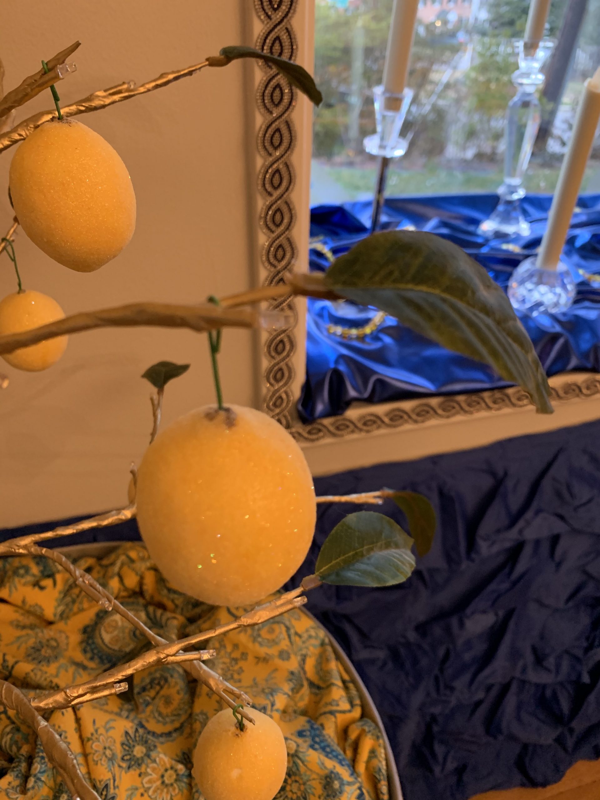 sugared lemon tree